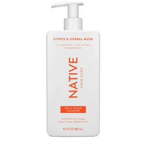 Daily Clean Citrus & Herbal Musk Shampoo - Sulfate-Free, Paraben-Free, Cruelty-Free Hair Care
