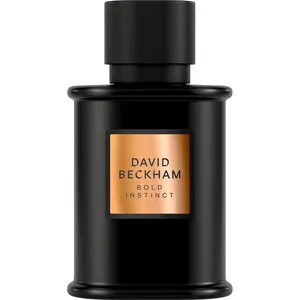 David Beckham Bold Instinct Eau de Parfum for Men - Woody Aromatic Fragrance in Striking Black Bottle