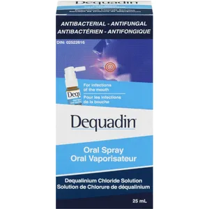 Dequadin Oral Spray for Minor Mouth Infections â€“ Antibacterial & Antifungal Relief