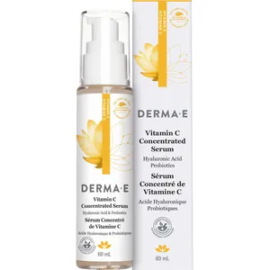Derma E Vitamin C Concentrated Serum - Brightens Skin, Reduces Aging, Hydrating Formula