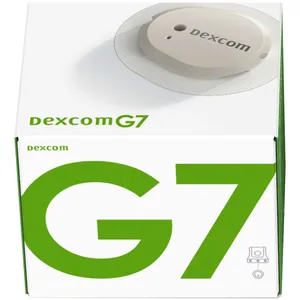 Dexcom G7 Sensor - Continuous Glucose Monitoring for Diabetes Management, No Fingersticks Required