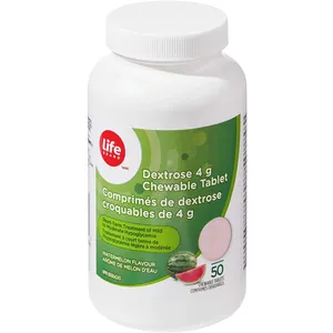 Dextrose Chewable Tablets 4g - Quick Relief for Mild to Moderate Hypoglycemia