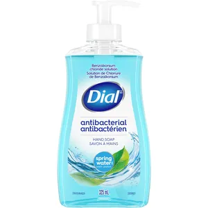 Dial Antibacterial Liquid Hand Soap, Spring Water - Gentle pH Balanced Formula, 1.53L Refill