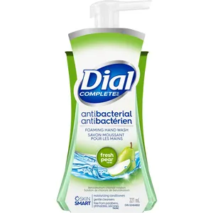 Dial Complete FHW Fresh Pear Foaming Hand Soap â€“ Gentle & Effective for All Skin Types, 8 oz