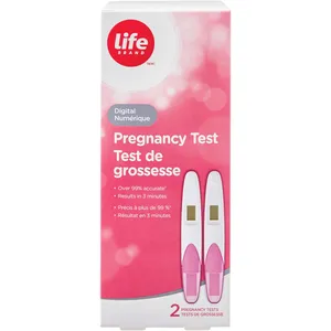 Digital Pregnancy Test - Over 99% Accuracy, Results in 3 Minutes, Easy to Use, Anti-Slip Grip