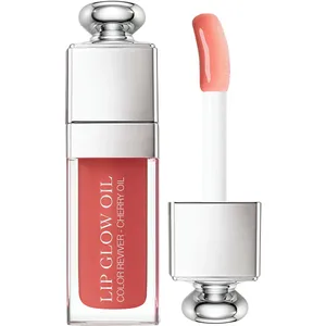 Dior Lip Glow Oil - Cherry Color-Awakening Nourishing Glossy Lip Oil for Hydrated, Luminous Lips