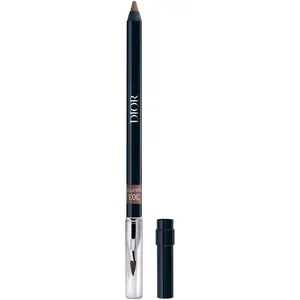 Dior Rouge Contour No-Transfer Lip Liner Pencil 001 - Long-Lasting, Feather-Proof, Floral Infused
