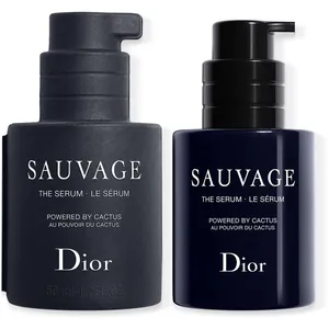 Dior Sauvage Serum - Anti-Aging Facial Serum with Cactus - 100h Hydration for Men's Skin