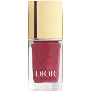 Dior Vernis Limited Edition Nail Polish Set - Glittery Pink & Shimmering Gold Top Coat
