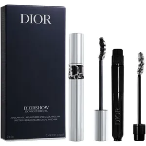 Diorshow Iconic Overcurl Refill Set - 90 Black - 24-Hour Volume & Curl Mascara with Refill