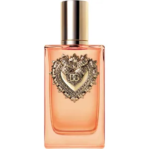 Dolce&Gabbana Devotion Eau de Parfum Intense - Amber Tinted Glass Bottle with Hazelnut & Vanilla Notes