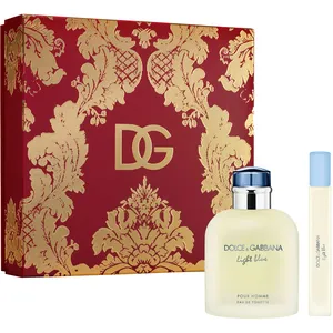 Dolce&Gabbana Light Blue Pour Homme 2-Piece Gift Set - Eau de Toilette 125mL + Travel Spray 10mL