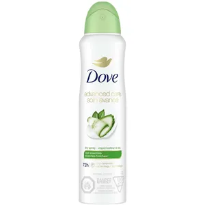 Dove Advanced Care Cool Essentials Dry Spray Antiperspirant for Women - 72-Hour Odor Protection