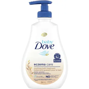 Dove Baby Eczema Care Soothing Bath Treatment with Colloidal Oatmeal for Sensitive Skin