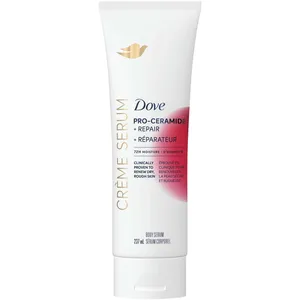 Dove CrÃ¨me Body Serum Pro-Ceramide + Repair 237mL for Extremely Dry Skin with Hyaluronic Acid