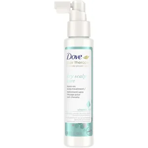 Dove Hair Care Dry Scalp Therapy Leave-On Treatment 100 ML with Vitamin B3 for Moisturized Hair