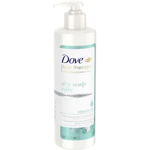 Dove Hair Therapy Dry Scalp Care Conditioner for Soft, Smooth Hair - Paraben-Free, 3-