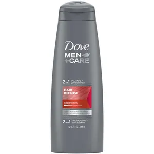 Dove Men+Care 2 in 1 Shampoo & Conditioner 355ml for Clean, Stronger Hair Defense