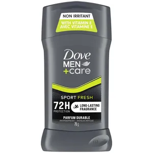Dove Men+Care Antiperspirant Stick ACTIVE+FRESH 76g - 48-Hour Odour Protection, Moisturizes Skin