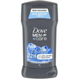 Dove Men+Care Cool Fresh 72h Antiperspirant Deodorant with Vitamin E, Non-Irritant, Moisturizing Cream