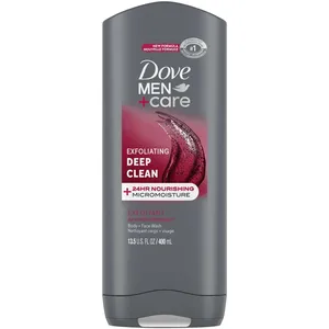 Dove Men+Care Deep Clean Body and Face Wash 400 mL 