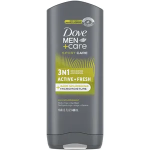 Dove Men+Care SportCare Body Wash Active+Fresh 400 ML - Hydrating, Eucalyptus & Cedarwood Scent
