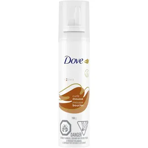 Dove Mousse Curls 198 GR - Define Your Beautiful Curls with Nourishing Hold and Frizz Control