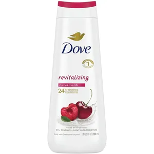 Dove Revitalizing Cherry & Chia Milk Body Wash for Healthy Skin - 24hr MicroMoisture Hydrating Cleanser