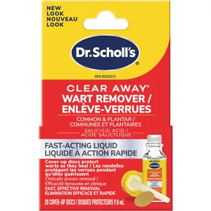 Dr. Scholl's Clear Away Wart Remover with Duragel Technology for Common & Plantar Warts