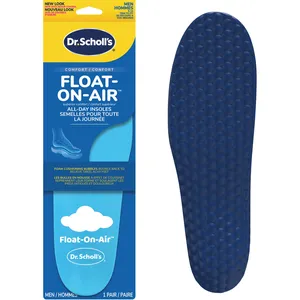 Dr. Scholl's Float-On-Air Foam Insoles for Men, Sizes 8-14, Ultimate Comfort & Support