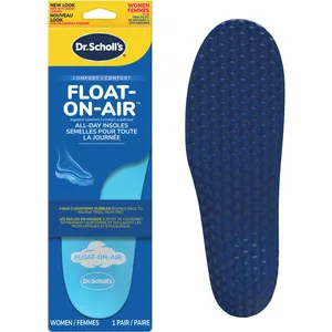 Dr. Schollâ€™s Float-On-Air Foam Insoles for Women, Sizes 6-10 - All-Day Comfort & Support