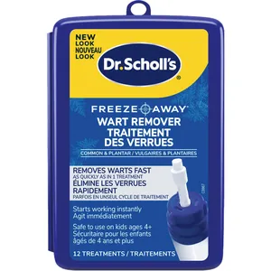 Dr. Scholl’s Freeze Away Wart Remover for Common & Plantar Warts - Safe for Kids 4+