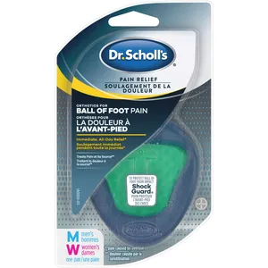 Dr. Scholl's Pain Relief Orthotics for Ball of Foot Pain - Men's and Women's Support for Comfort