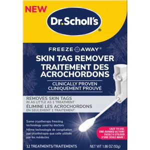 Dr. Scholl's Skin Tag Remover with Derma-Freeze Technology - Easy Home Treatment for Adults