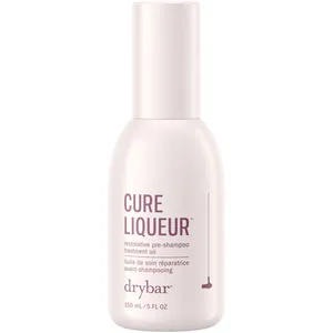Drybar Cure Liqueur Restorative Pre-Shampoo Treatment Oil for Color Protection, 4 Washes