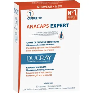 Ducray Anacaps Reactiv Food Supplement for Reactional Hair Loss - Healthy Hair and Nails