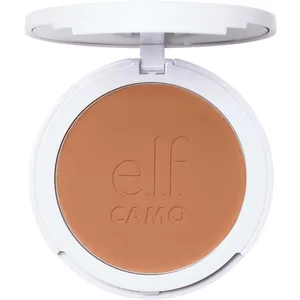 E.L.F. Camo Powder Foundation Tan 425 N - Talc-Free, Lightweight, Long-Lasting, Buildable Coverage