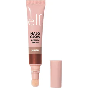 E.L.F. Halo Glow Blush Beauty Wand - Tan/Deep - Vegan & Cruelty-Free Liquid Blush for Radiant Skin