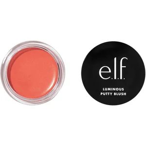 E.L.F. Luminous Putty Blush in Maui - Vegan, Lightweight, Buildable Color for a Glowing Complexion