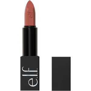 E.L.F. O-Face Satin LipStick in Standing Ovation - Bold, Long-Lasting Color, Vegan & Cruelty-Free
