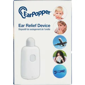 Ear Popper Ear Relief Device for Middle Ear Pressure, Kids and Adults, Safe and Simple Treatment