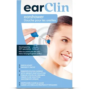 Earclin Ear Wax Remover - Gentle Earshower for Daily Use, Effective Ear Cleaning Solution