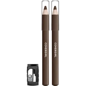 Easy Breezy Brow Fill + Define Pencil in Rich Brown - 2 Pencils & Sharpener for Perfect Brows