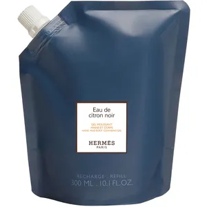 Eau de Citron Noir Hand and Body Cleansing Gel Refill - Fresh Lemon, Black Tea & Guaiac Wood Aroma