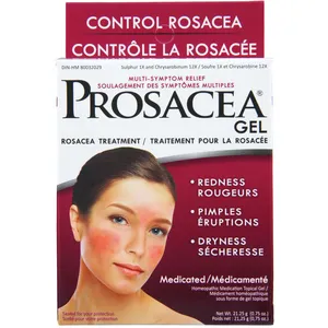 Effective Prosacea Gel for Rosacea Relief - Redness, Bumps, Dryness - Homeopathic Treatment