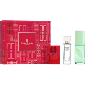 Elizabeth Arden 3 Piece Coffret Fragrance Gift Set - Red Door, Green Tea & White Tea, 0.33 fl. oz