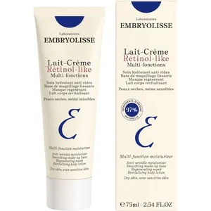 Embryolisse Lait-Crème Retinol-Like 5-in-1 Anti-Wrinkle Moisturizer, Nourishing Night Cream, 50ml