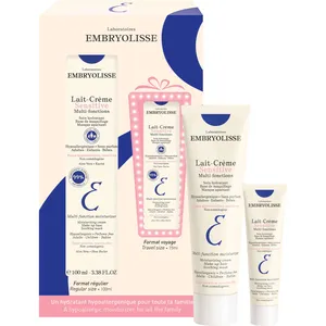 Embryolisse Lait-Crème Sensitive Duo 7-in-1 Moisturizer for Sensitive Skin - Family-Friendly Formula