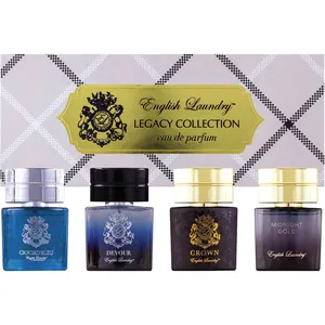 English Laundry Legacy Coffret - Masculine Fragrance Set with Oxford Bleu, Devour, Crown, Midnight Gold