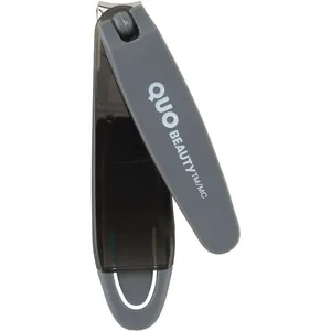 Ergonomic Nail Clipper with Removable File for Precise Nail Trimming and Easy Grip